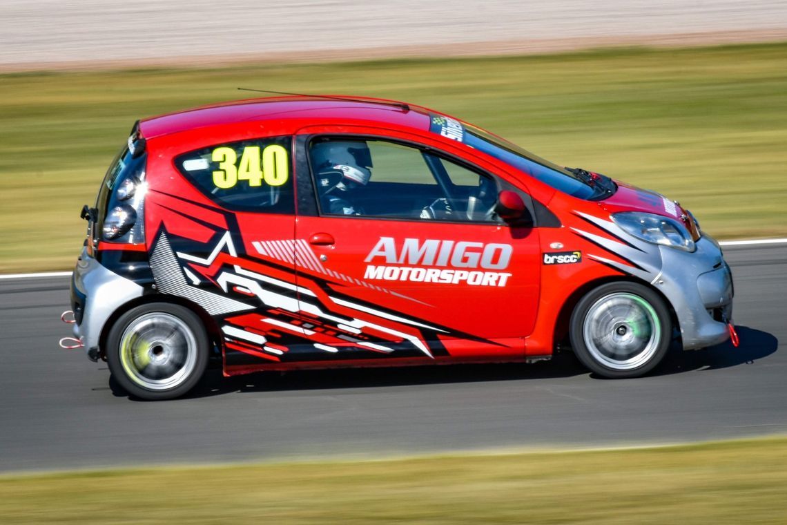 Citroen C1 endurance racing at Donington Park
