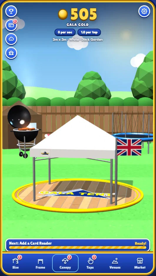 Gazebo Clicker the idle game