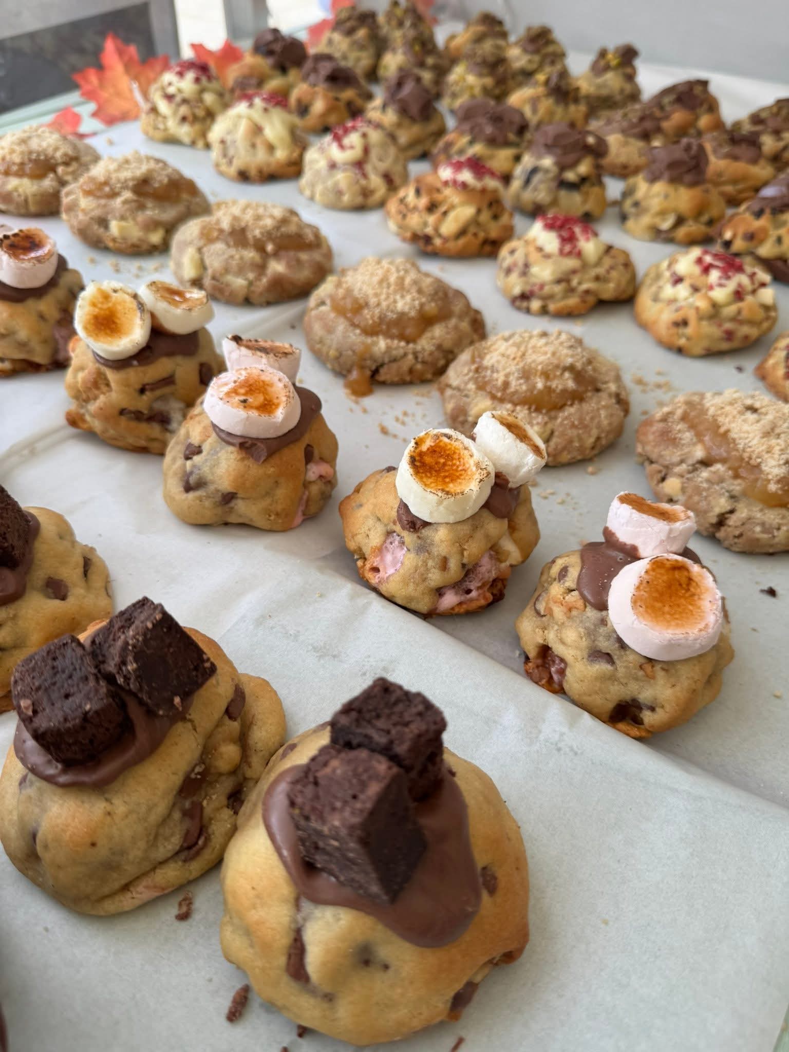 Lib-icious Bakes loaded New York style cookies