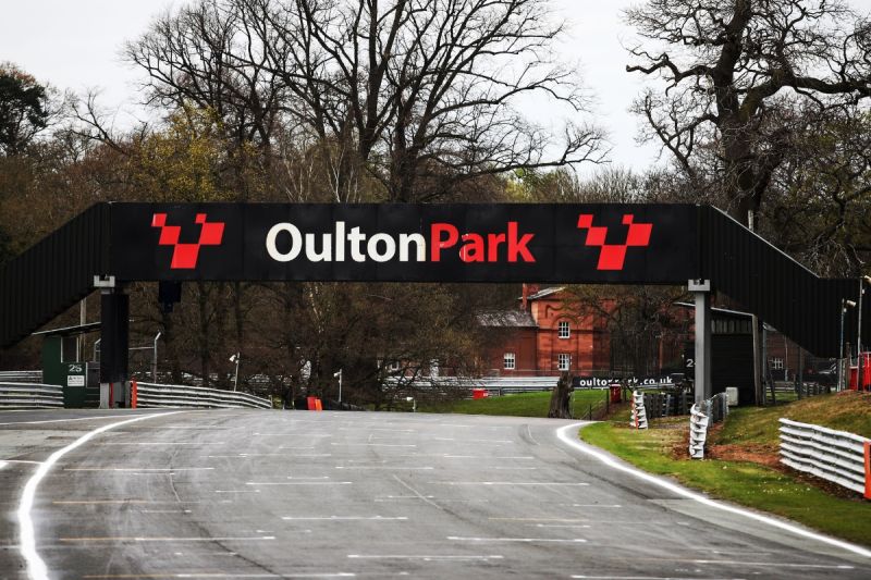 Oulton Park circuit entrance, Little Budworth, Cheshire