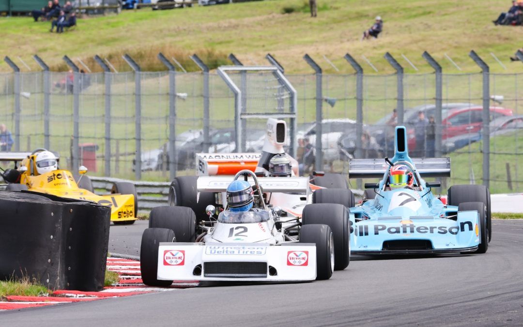 Historic racing at Oulton Park