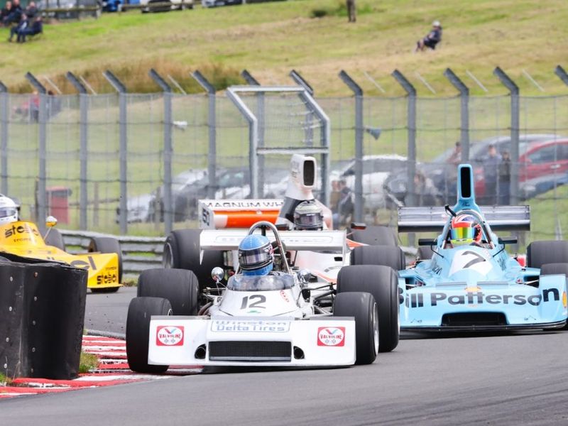 Historic racing at Oulton Park