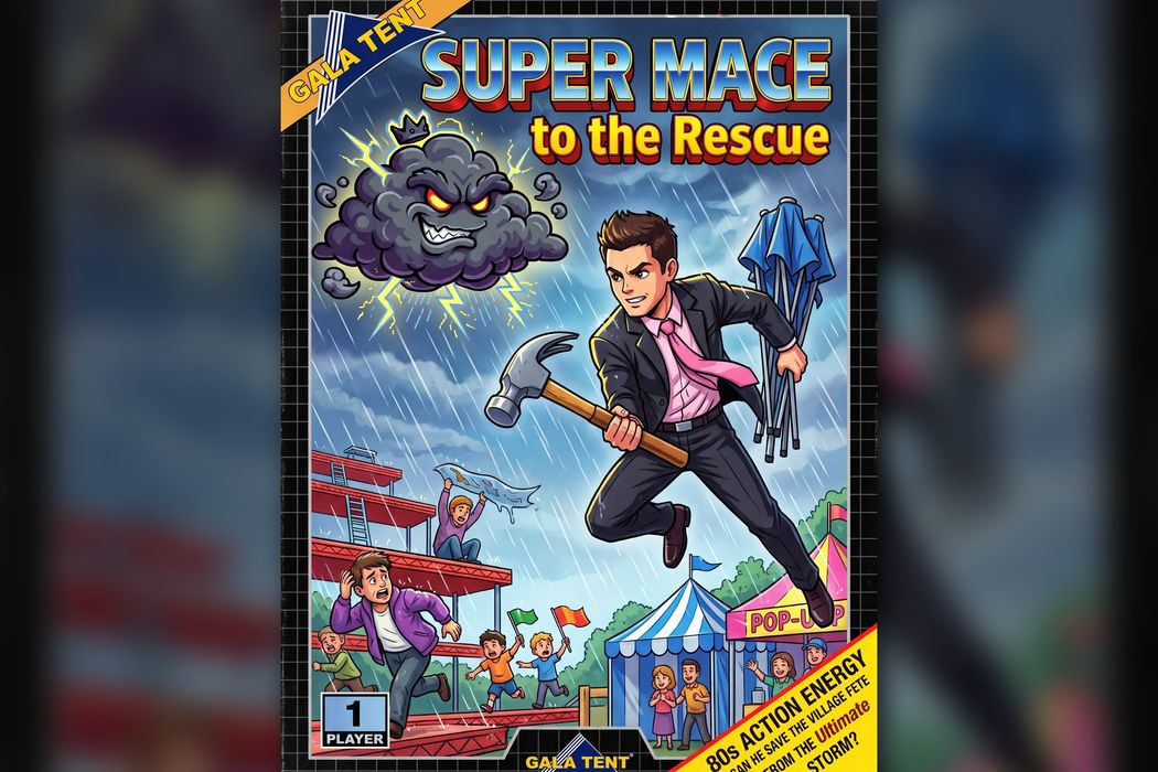 Super Mace to the Rescue: The Legend of Gala Tent's Professional Grade Hero image