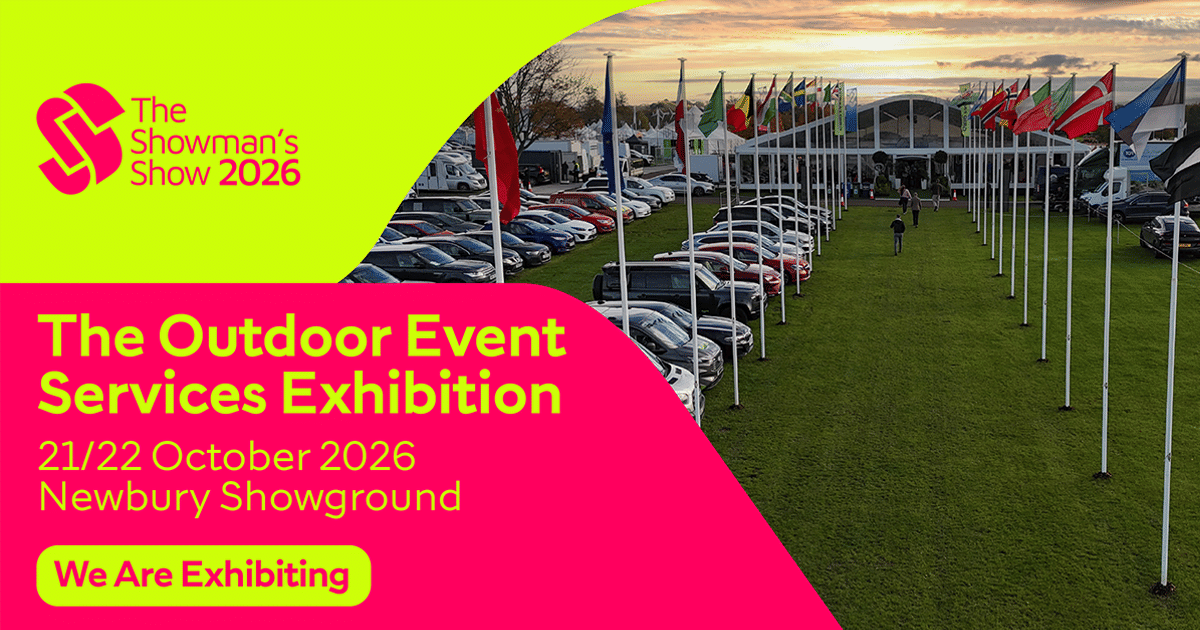 We are exhibiting at the Showman's Show 2026