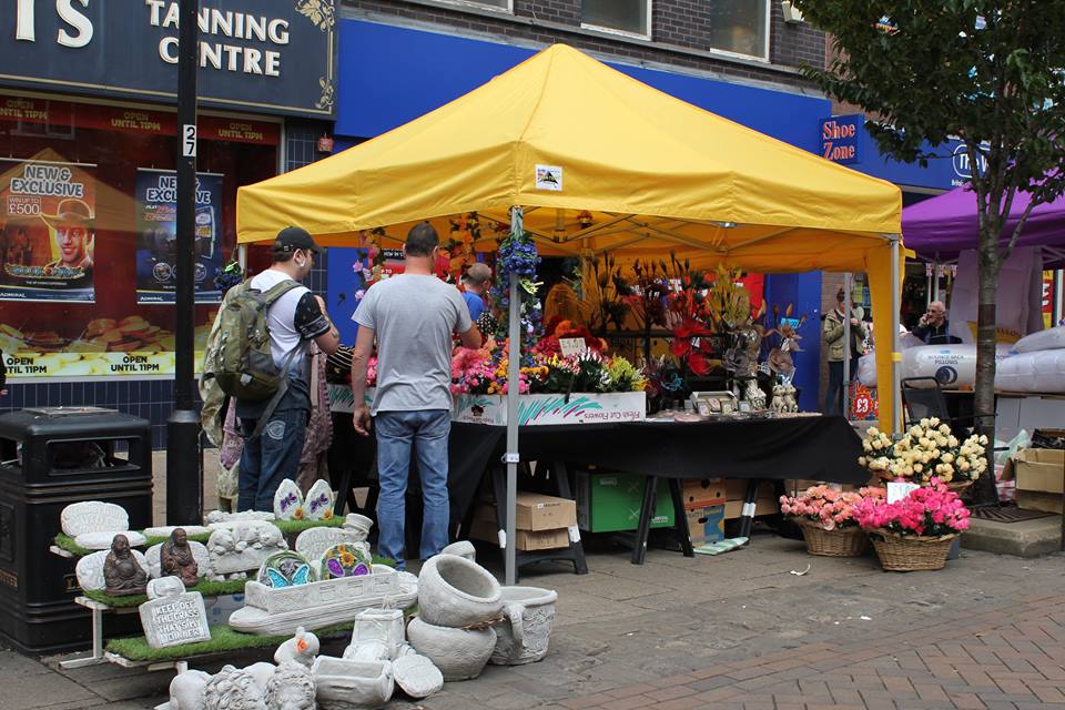 Market stall gazebo